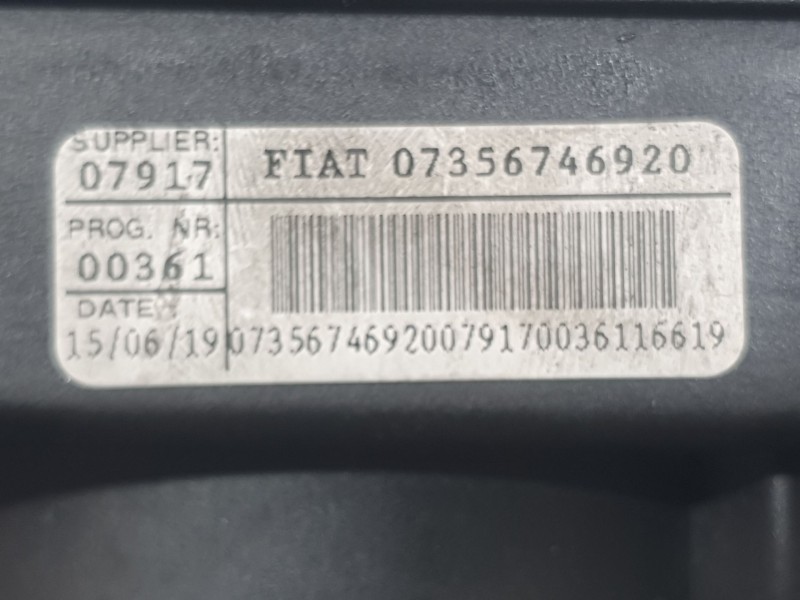 Recambio de mando luces y limpia para fiat 500 (312_) 1.2 lpg (312axa1a) referencia OEM IAM 7356746920  