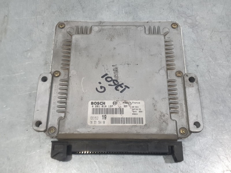 Recambio de centralita motor uce para citroën xsara picasso (n68) 2.0 hdi referencia OEM IAM 9635158480 0281010137 BOSCH