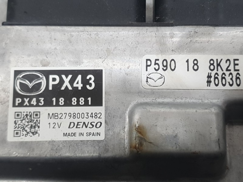 Recambio de centralita motor uce para mazda mx-5 iv (nd__) 1.5 (nd6e) referencia OEM IAM PX4318881 MB2798003482 DENSO