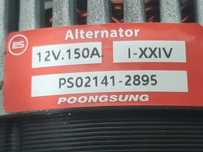 Recambio de alternador para citroën xsara picasso (n68) 2.0 hdi referencia OEM IAM PS021412895 5705EW POONGSUNG