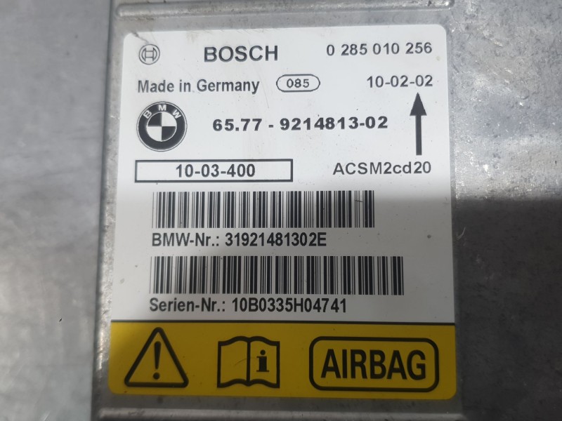 Recambio de kit airbag para bmw x5 (e70) xdrive 40 d referencia OEM IAM 32306884665 C/ SALPICADERO Y PRETENSORES 32306884665 CON