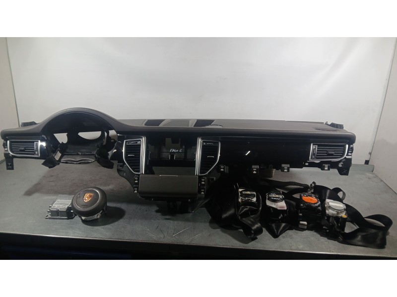 Recambio de kit airbag para porsche macan (95b) 3.0 s diesel referencia OEM IAM 95B880201H  95B880201F CONDUCTOR 95B880204B ACOM