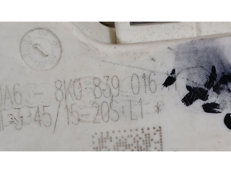 Recambio de cerradura puerta trasera derecha para audi q3 (8ub, 8ug) 2.0 tdi quattro referencia OEM IAM 8K0839016G  