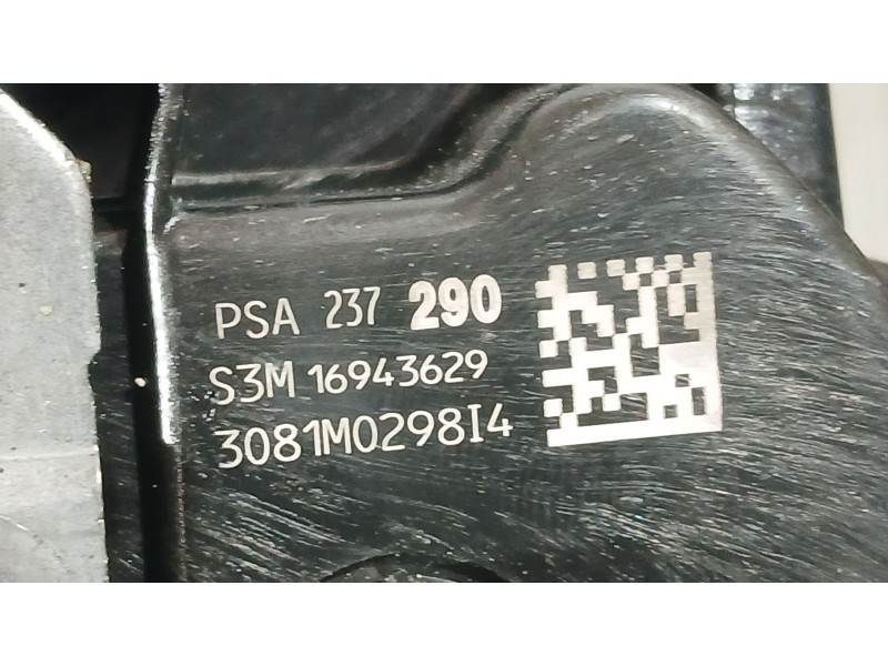 Recambio de cerradura puerta trasera derecha para peugeot 3008 ii suv (mc_, mr_, mj_, m4_) 1.5 bluehdi 130 referencia OEM IAM 98