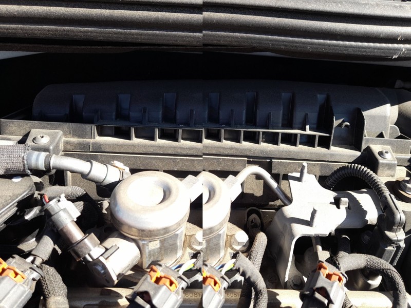 Recambio de carcasa filtro aire para opel corsa f (p2jo) 1.2 (68) referencia OEM IAM 9812735680  