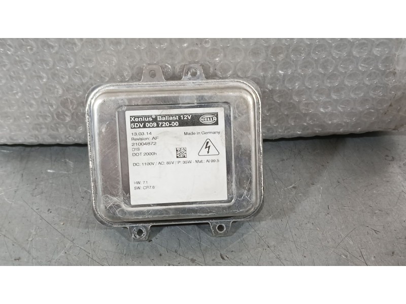Recambio de centralita faros xenon para opel astra j sedán 1.4 turbo (69) referencia OEM IAM 5DV00972000 HELLA 221004872