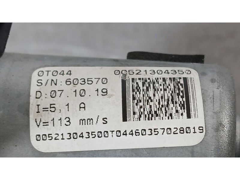 Recambio de elevalunas delantero derecho para fiat tipo hatchback (356_, 357_) 1.3 d (356hxh1a) referencia OEM IAM 52130435  717