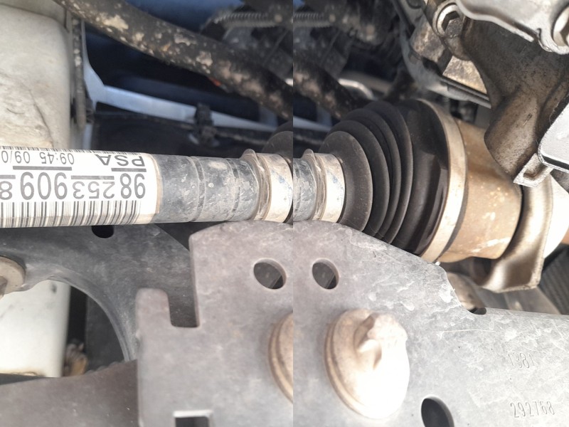 Recambio de transmision delantera derecha para opel corsa f (p2jo) 1.2 (68) referencia OEM IAM 1647577680 9825390980 