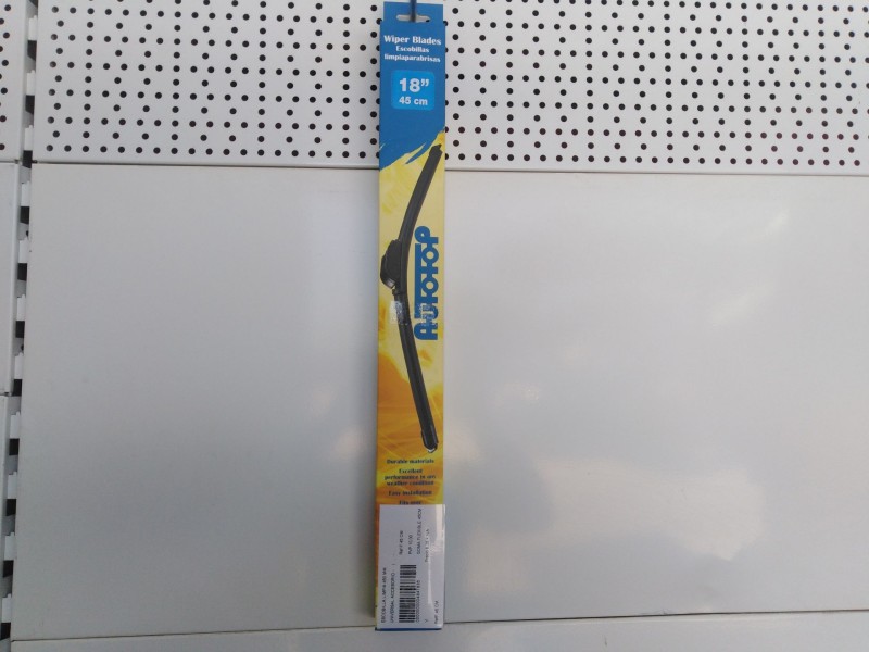 Recambio de escobilla limpia 450 mm para universal accesorio - referencia OEM IAM 45 CM PVP 10,00 GOMA FLEXIBLE 45CM