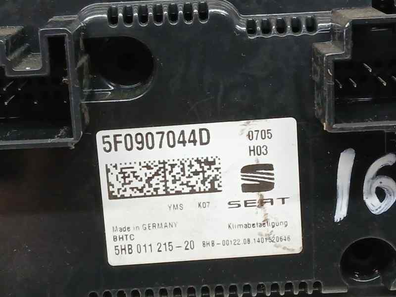 Recambio de mando climatizador para seat leon st (5f8) fr referencia OEM IAM 5F0907044D  