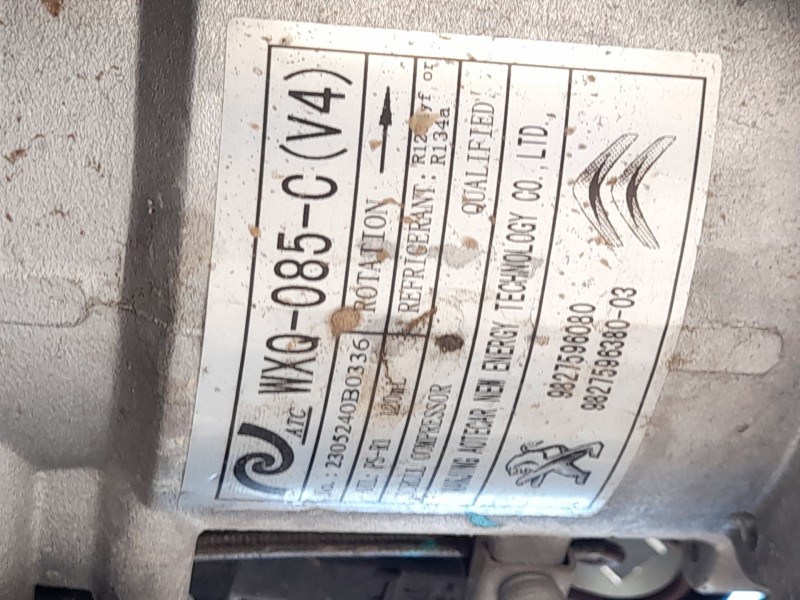 Recambio de compresor aire acondicionado para opel corsa f (p2jo) 1.2 (68) referencia OEM IAM 1666721780 9828684880 