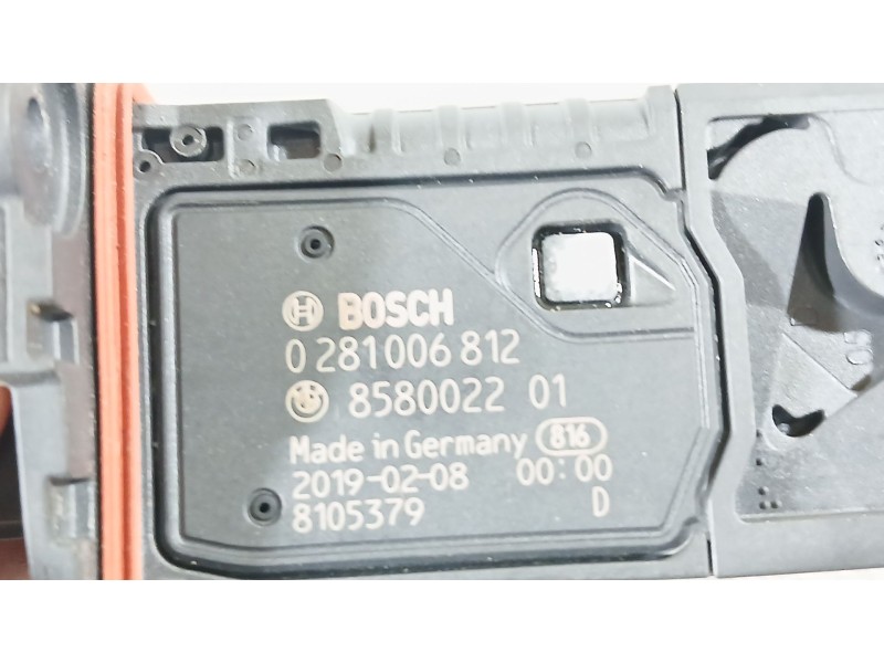 Recambio de caudalimetro para bmw 2 active tourer (f45) 216 d referencia OEM IAM 8580022 BOSCH 0281006812
