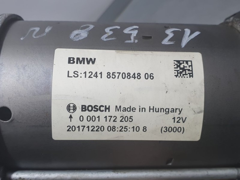 Recambio de motor arranque para bmw serie x1 (f48) sdrive18d referencia OEM IAM 1241857084806 0001172205 BOSCH