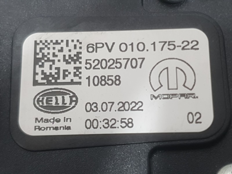 Recambio de potenciometro pedal para fiat tipo station wagon (356_, 357_) 1.5 t4 hybrid referencia OEM IAM 52025707 10858 HELLA