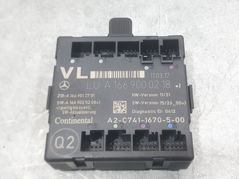 Recambio de modulo electronico para mercedes-benz clase b sports tourer (w246, w242) b 200 cdi / d (246.208) referencia OEM IAM 