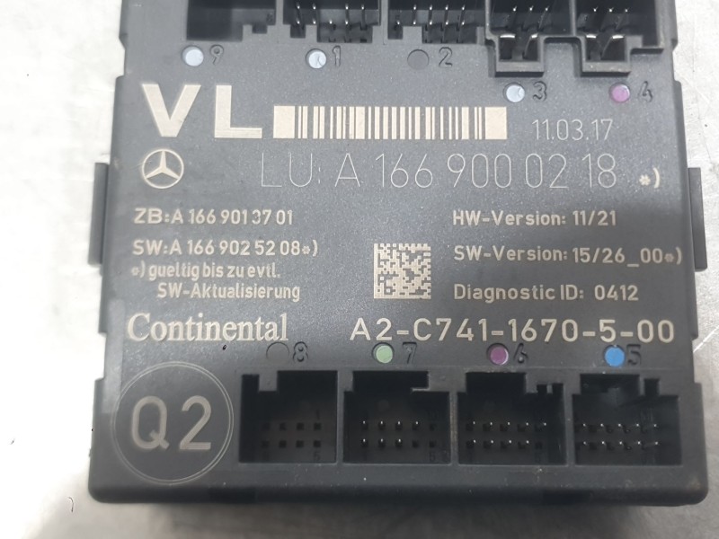 Recambio de modulo electronico para mercedes-benz clase b sports tourer (w246, w242) b 200 cdi / d (246.208) referencia OEM IAM 