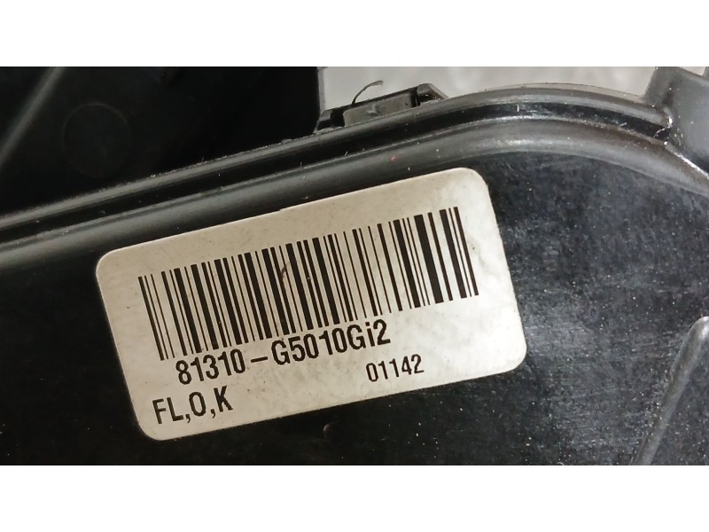 Recambio de cerradura puerta delantera izquierda para kia niro i (de) 1.6 gdi hybrid referencia OEM IAM 81310G5010  