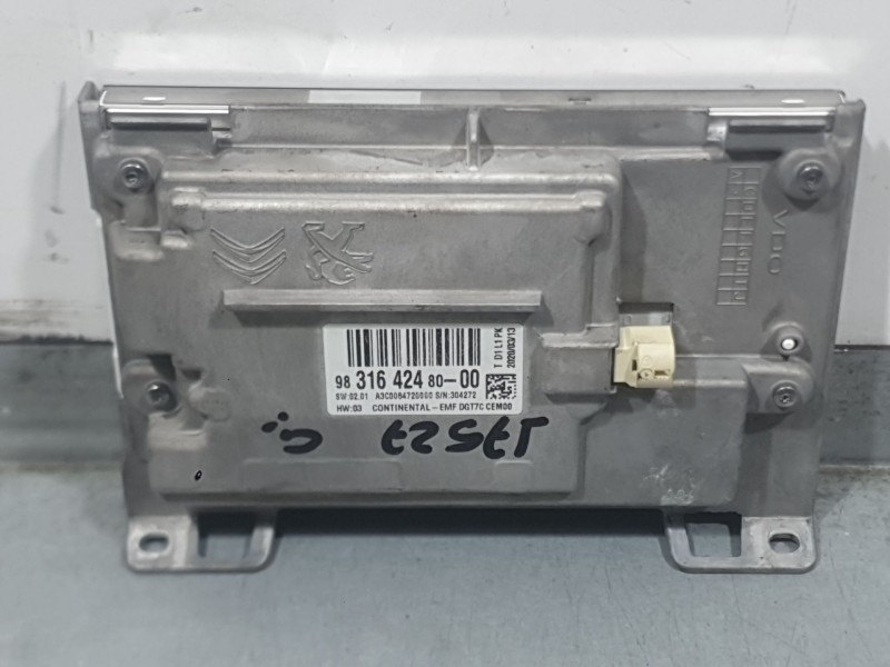 Recambio de sistema navegacion gps para citroën c-elysee (dd_) 1.5 bluehdi 100 referencia OEM IAM 9831642480 A3C0064720000 CONTI