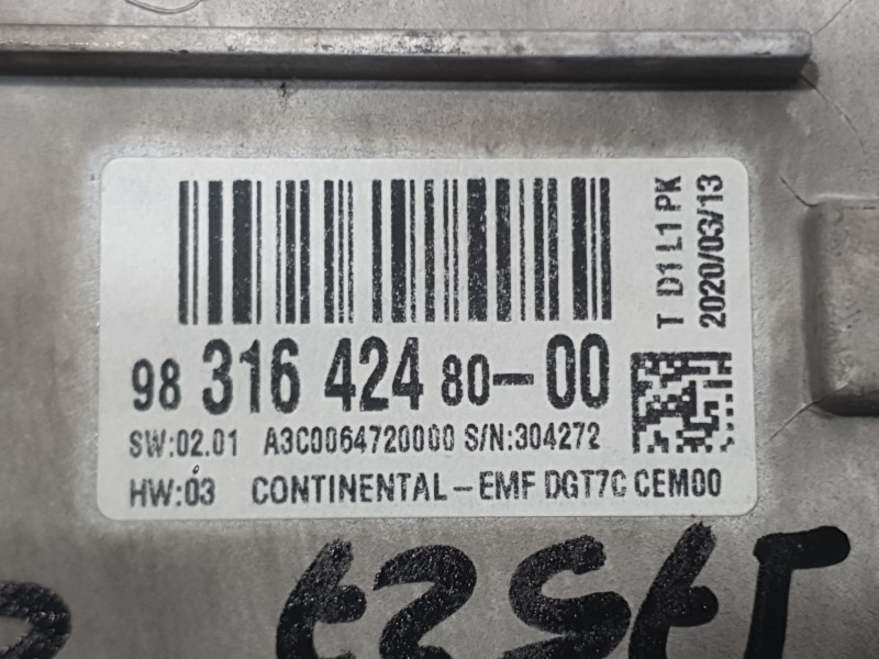 Recambio de sistema navegacion gps para citroën c-elysee (dd_) 1.5 bluehdi 100 referencia OEM IAM 9831642480 A3C0064720000 CONTI