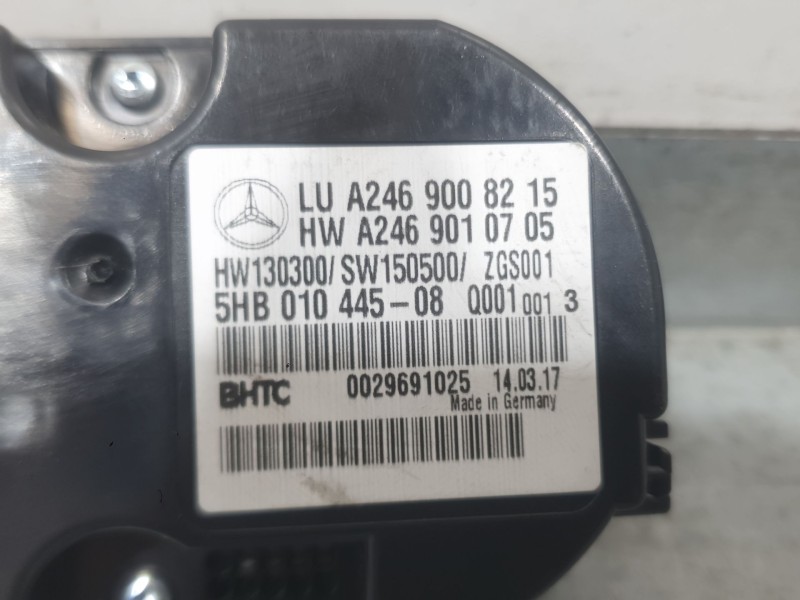 Recambio de mando climatizador para mercedes-benz clase b sports tourer (w246, w242) b 200 cdi / d (246.208) referencia OEM IAM 