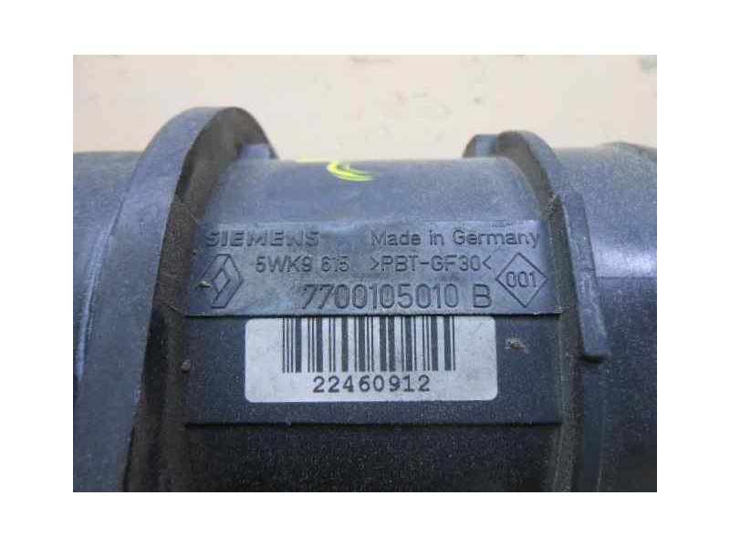 Recambio de caudalimetro para renault megane i berlina hatchback (ba0) 1.9 dti alize referencia OEM IAM 5WK9615 7700105010B SIEM