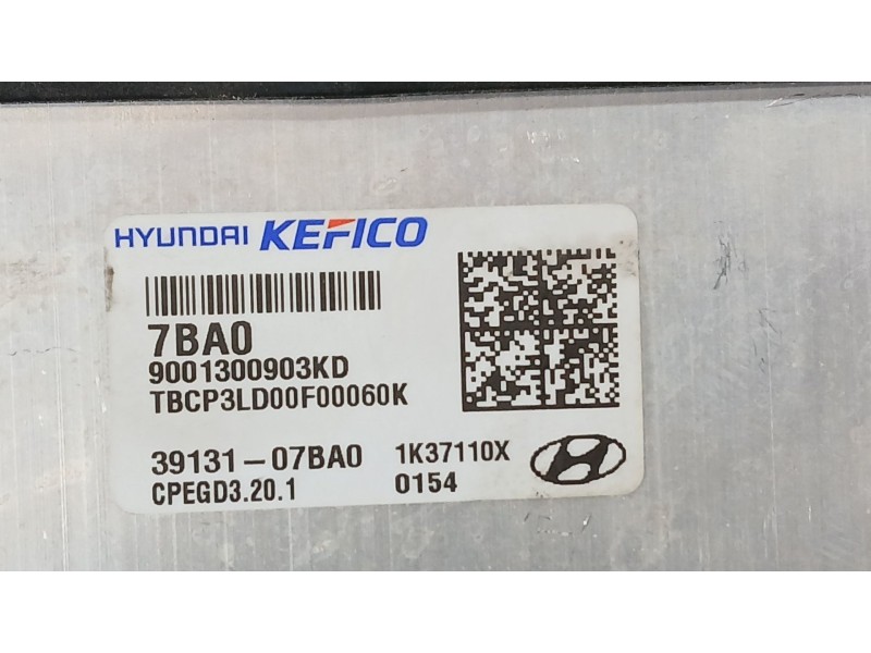 Recambio de centralita motor uce para hyundai i20 iii (bc3, bi3) 1.0 t-gdi referencia OEM IAM 3913107BA0 KEFICO 9001300903KD