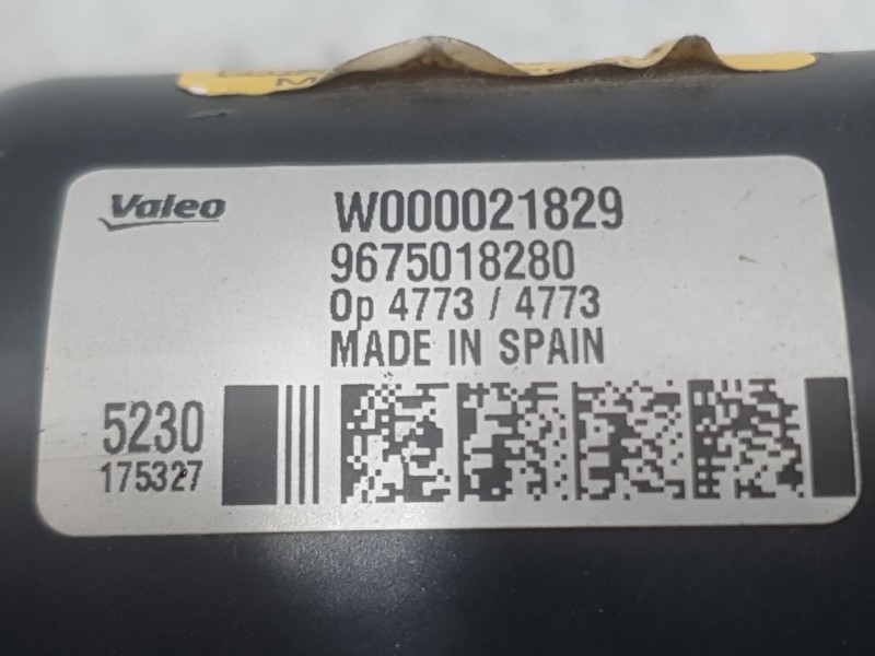 Recambio de motor limpia delantero para citroën c-elysee (dd_) 1.5 bluehdi 100 referencia OEM IAM 9675018280 5230175327 VALEO