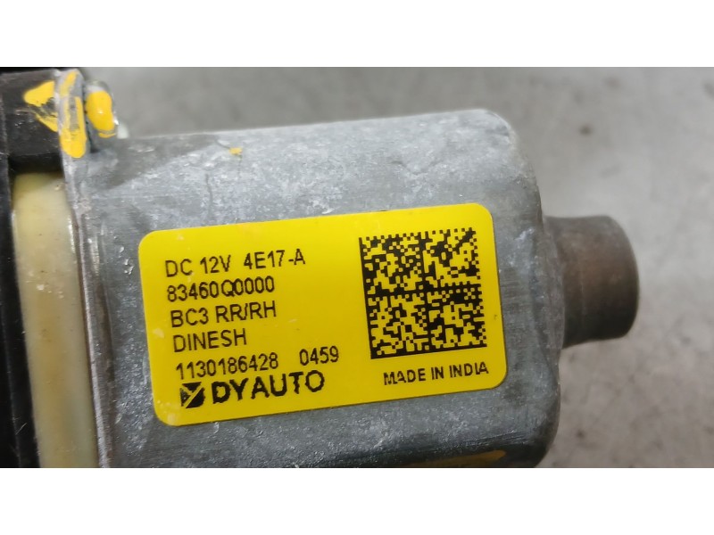 Recambio de elevalunas trasero derecho para hyundai i20 iii (bc3, bi3) 1.0 t-gdi referencia OEM IAM 82460Q0000 2 PINS 1130186428