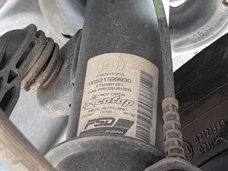 Recambio de amortiguador delantero izquierdo para jeep renegade suv (bu, b1, bv) 1.3 t-gdi 4x4 referencia OEM IAM 52047970  