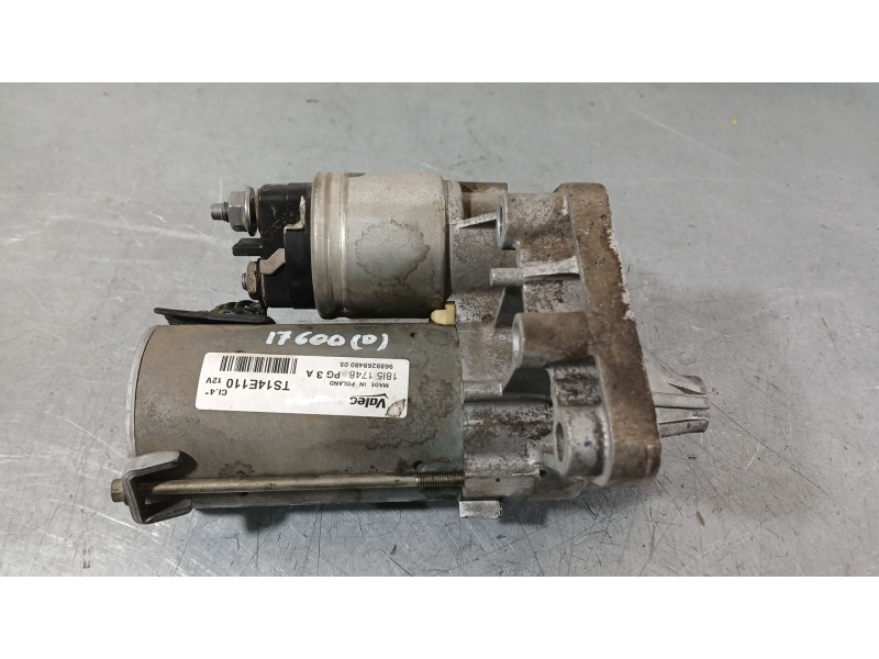 Recambio de motor arranque para citroën c-elysee (dd_) 1.6 bluehdi 100 referencia OEM IAM 9688268480 VALEO TS14E110