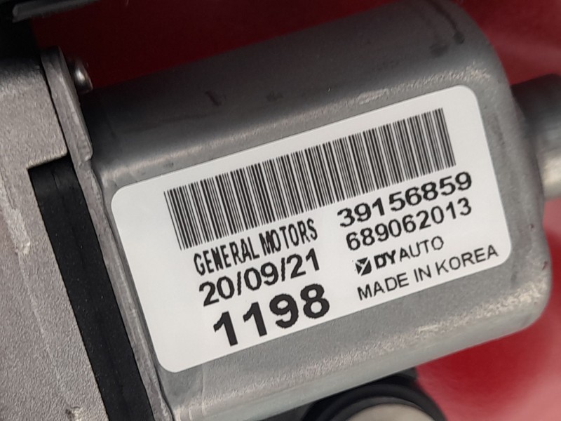 Recambio de motor limpia trasero para opel astra k (b16) 1.2 turbo (68) referencia OEM IAM YR00003780  