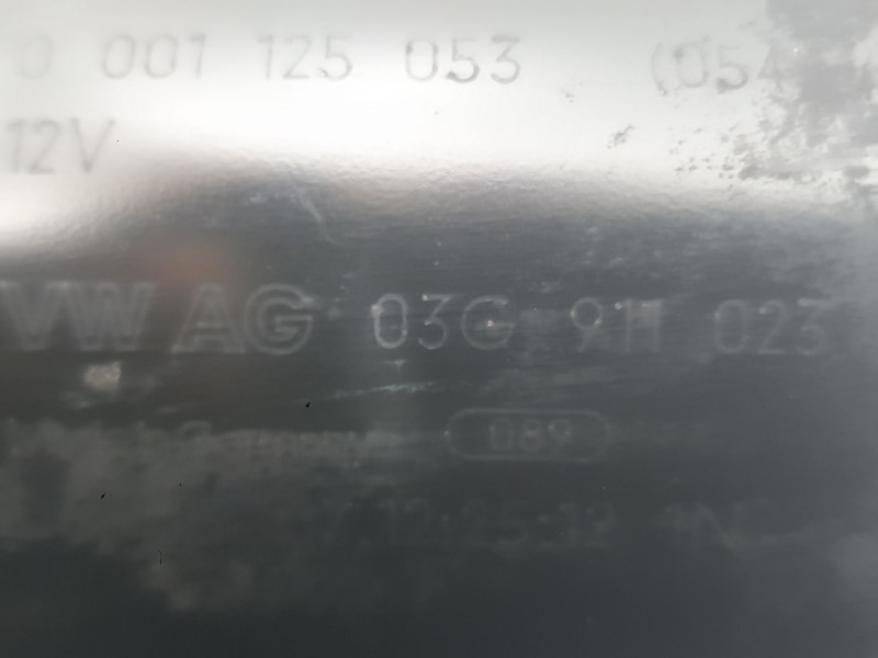 Recambio de motor arranque para audi a4 b7 (8ec) 2.0 tdi 16v referencia OEM IAM 03G911023 0001125053 BOSCH