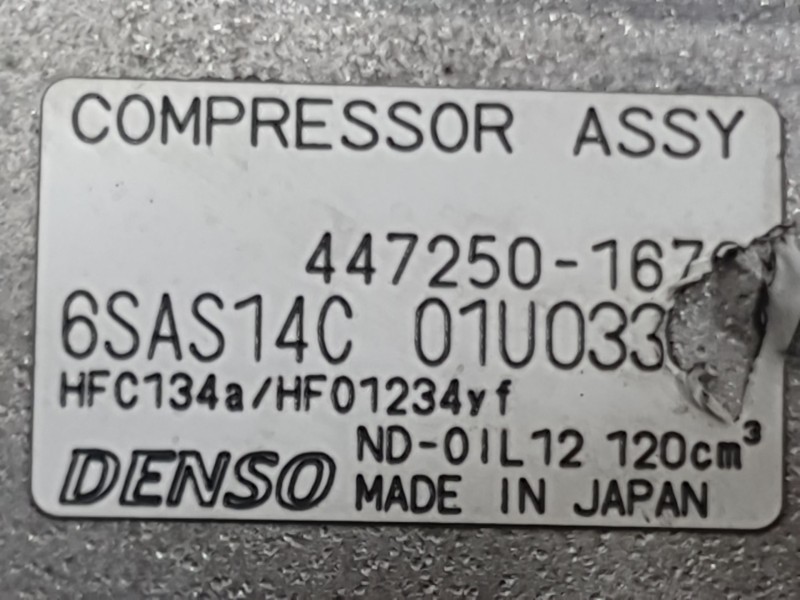 Recambio de compresor aire acondicionado para mercedes-benz clase b sports tourer (w246, w242) b 200 cdi / d (246.208) referenci