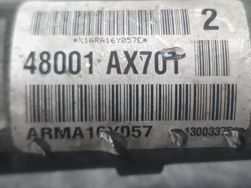 Recambio de cremallera direccion para nissan micra iii (k12) 1.2 16v referencia OEM IAM 48001AX701 MECÁNICA 