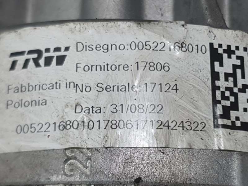 Recambio de columna direccion para fiat tipo station wagon (356_, 357_) 1.5 t4 hybrid referencia OEM IAM 522168010 17806 TRW