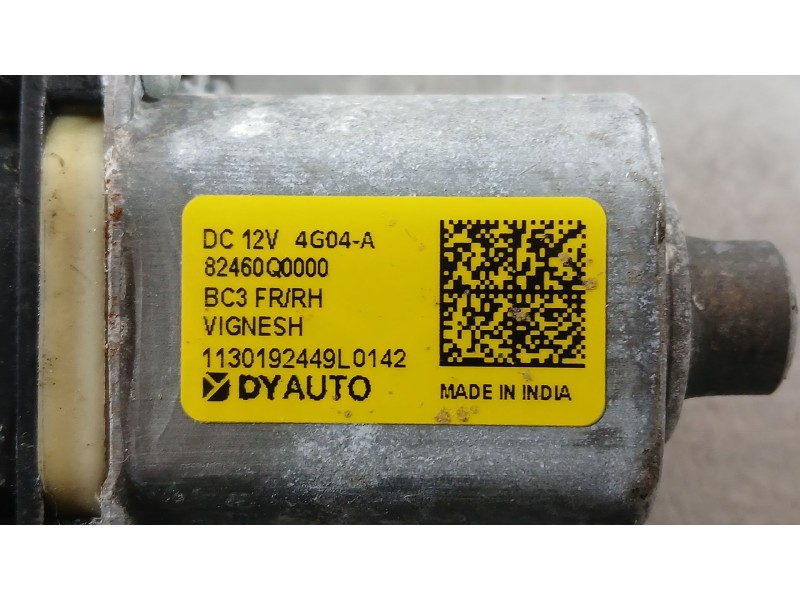 Recambio de elevalunas delantero derecho para hyundai i20 iii (bc3, bi3) 1.0 t-gdi referencia OEM IAM 82460Q0000 2 PINS 