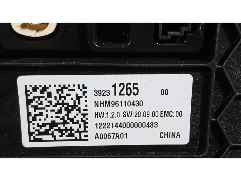 Recambio de sistema navegacion gps para opel corsa f (p2jo) 1.2 (68) referencia OEM IAM 39231265  A0067A01