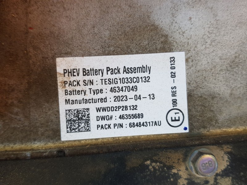 Recambio de bateria para jeep renegade suv (bu, b1, bv) 1.3 t-gdi 4x4 referencia OEM IAM   