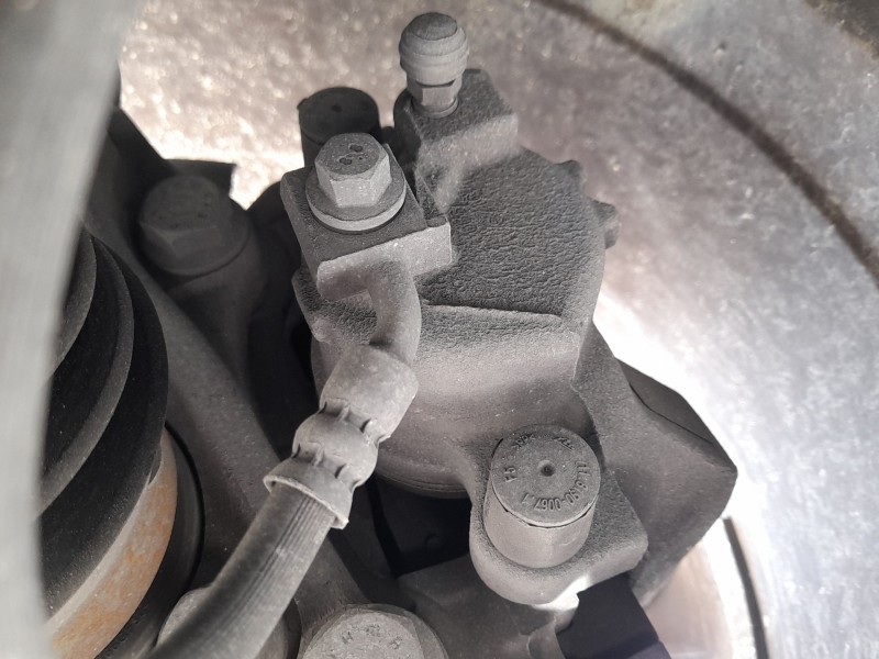 Recambio de pinza freno delantera izquierda para opel astra k (b16) 1.6 cdti (68) referencia OEM IAM 13508993 1695229280 