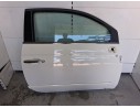 Recambio de puerta delantera derecha para fiat 500 (312_) 1.2 lpg (312axa1a) referencia OEM IAM 52136362 QUEMADA 