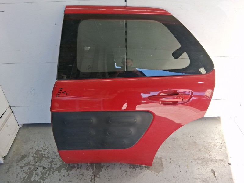 Recambio de puerta trasera izquierda para citroën c4 cactus 1.2 vti 82 referencia OEM IAM 9801219180  
