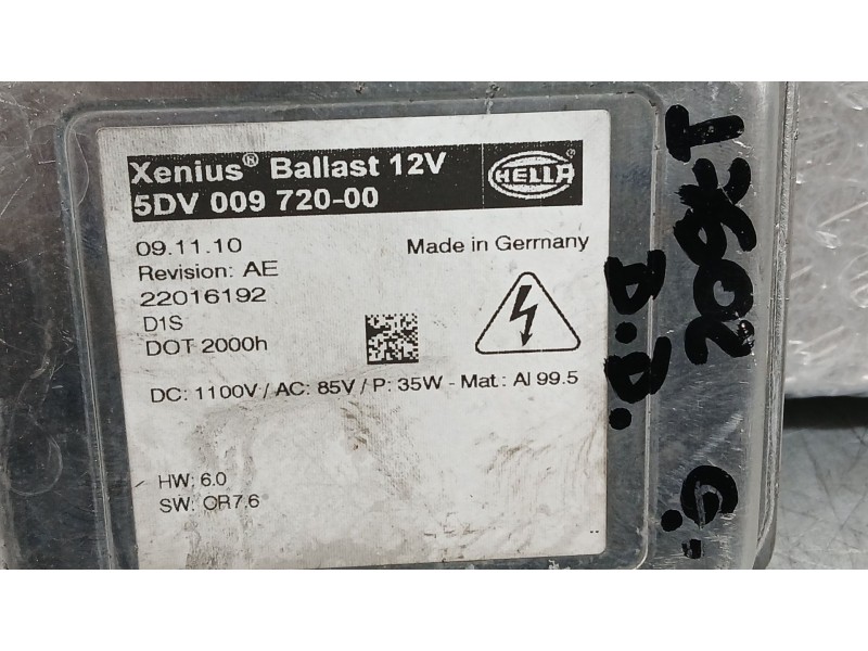 Recambio de centralita faro para opel astra j sports tourer (p10) 1.7 cdti (35) referencia OEM IAM   