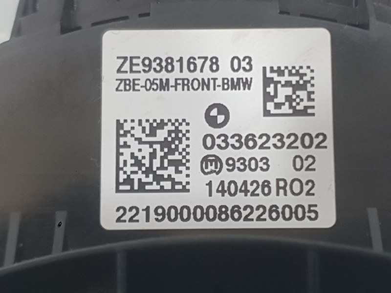 Recambio de mando multifuncion para bmw i3 (i01) electric referencia OEM IAM 9381678  