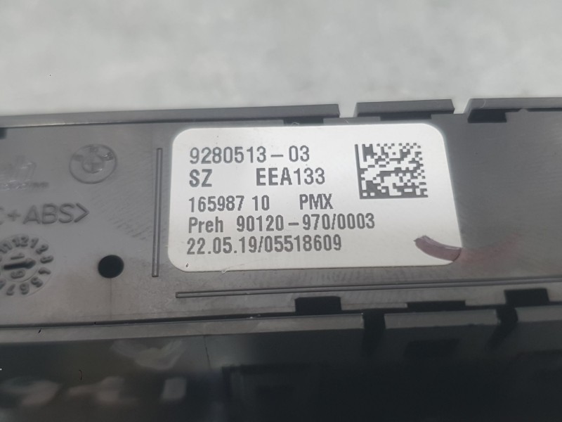 Recambio de interruptor para bmw i3 (i01) electric referencia OEM IAM 9280513  