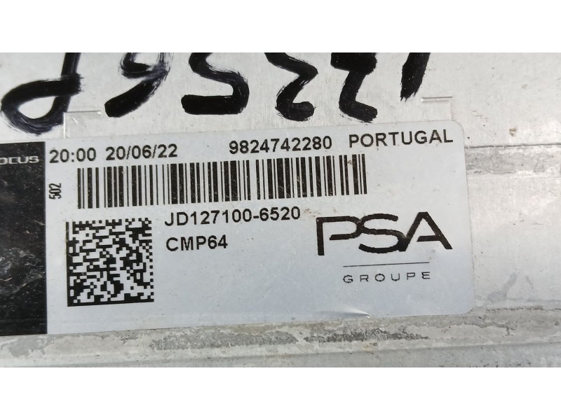 Recambio de intercooler para opel corsa f (p2jo) 1.2 (68) referencia OEM IAM 9824742280  JD1271006520