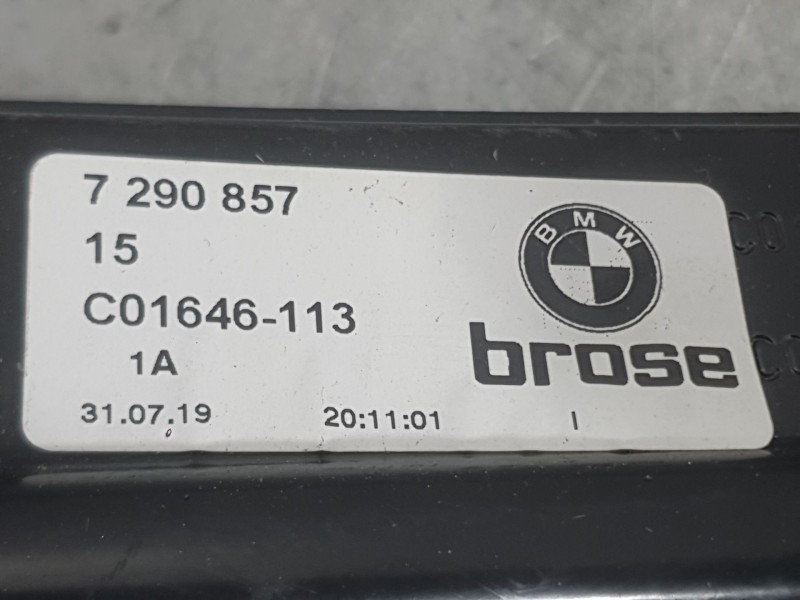 Recambio de elevalunas delantero izquierdo para bmw i3 (i01) electric referencia OEM IAM 7290857 C01646113 BROSE