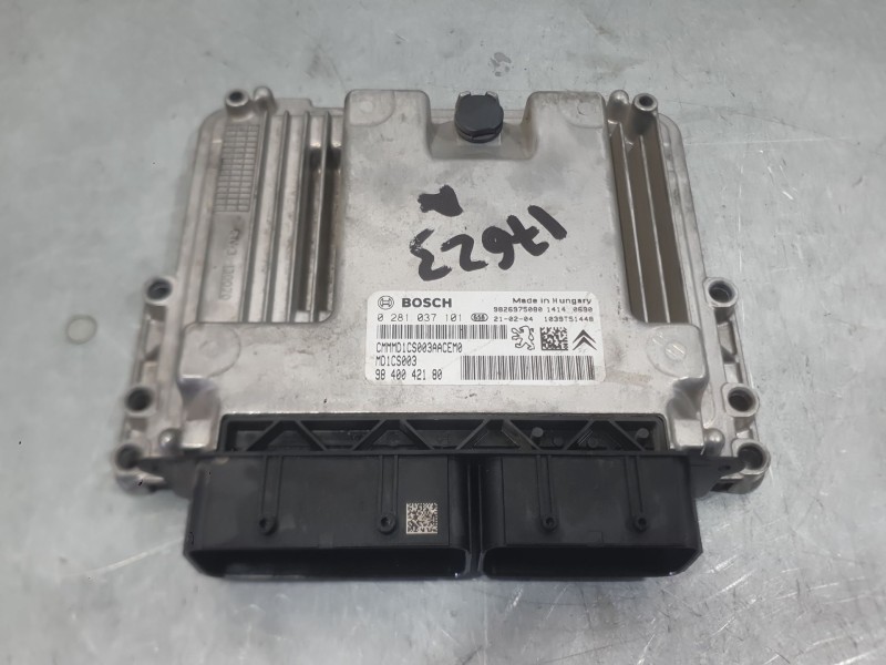 Recambio de centralita motor uce para citroën c3 iii (sx) 1.5 bluehdi 100 (sxyhyp, sxyhtu) referencia OEM IAM 9840042180 0281037