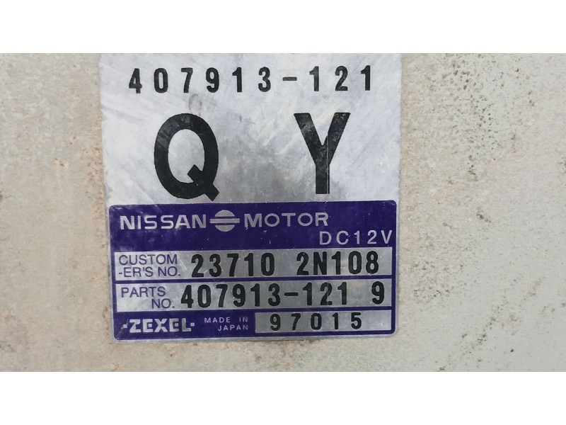 Recambio de centralita motor uce para nissan almera i (n15) 2.0 d referencia OEM IAM   