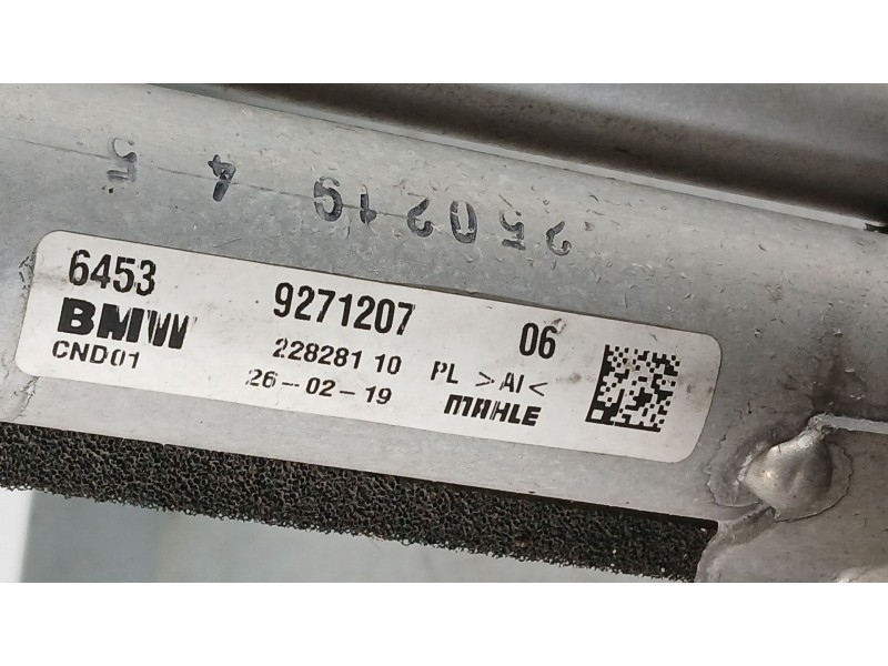 Recambio de condensador / radiador aire acondicionado para bmw 2 active tourer (f45) 216 d referencia OEM IAM 64539271207 MAHLE 