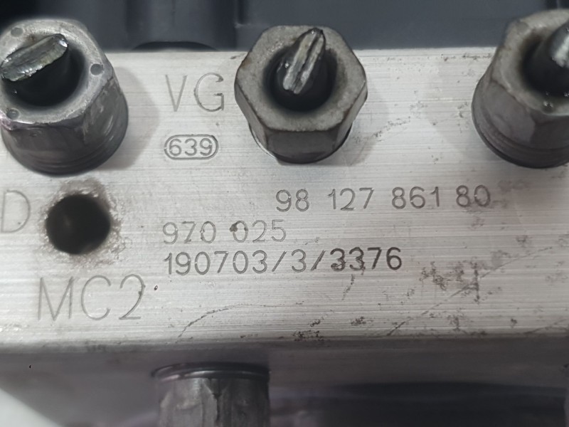 Recambio de abs para citroën berlingo (er_, ec_) 1.2 puretech 110 referencia OEM IAM 9812786180  